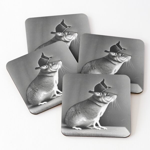 Item preview, Old style chinchilla portrait designed and sold by katiebca2.