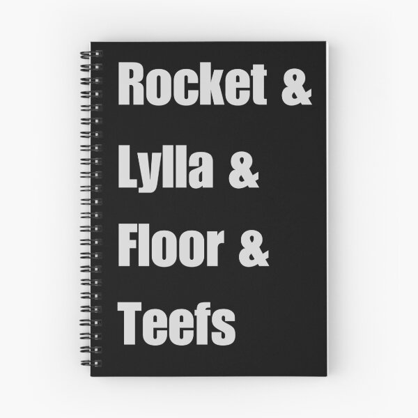 Item preview, ROCKET & LYLLA & FLOOR & TEEFS designed and sold by AboveUndrground.