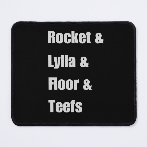 Item preview, ROCKET & LYLLA & FLOOR & TEEFS designed and sold by AboveUndrground.