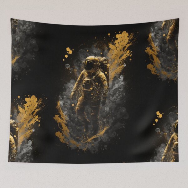 Item preview, Astronaut floating in outer space.  designed and sold by JOY STORE 45.