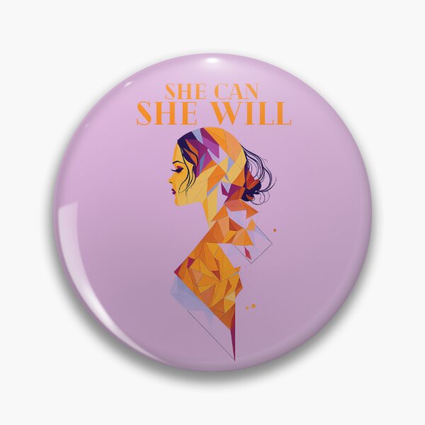 Item preview, She can, she will designed and sold by Lunitacriss.