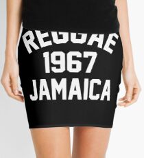 Reggae 1967 Jamaica Mini Skirt