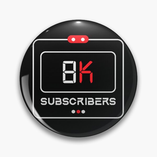 Item preview, 8k Subscribers designed and sold by Limerich.