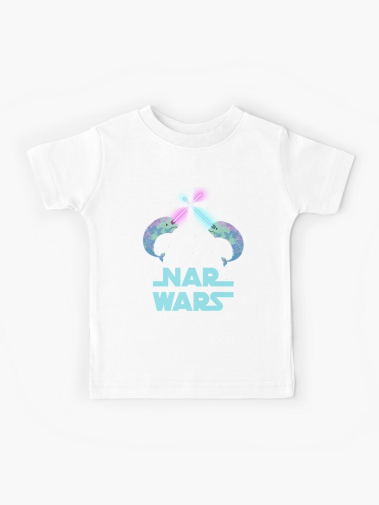 Narwhal The Great Nar Wars Parody Premium T-Shirt Narwhal The Great Nar Wars Parody Premium T-Shirt