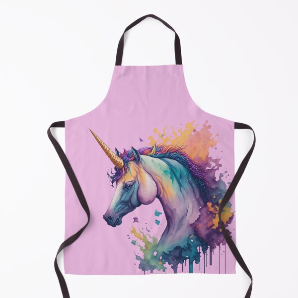 Item preview, multicolored unicorn designed and sold by Lunitacriss.