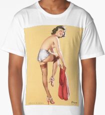 1939 Gil Elvgren Pinup Girlie Gams Long T-Shirt