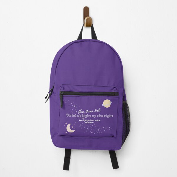 Item preview, BTS Mikrokosmos Shine Dream Smile Minimalist Celestial Purple Moon Art designed and sold by Winterlock.