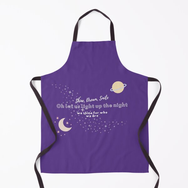 Item preview, BTS Mikrokosmos Shine Dream Smile Minimalist Celestial Purple Moon Art designed and sold by Winterlock.