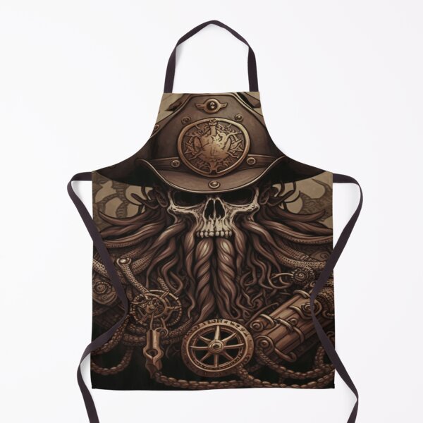 Item preview, Fantasy Steampunk Pirate Skull Art designed and sold by gullettm.