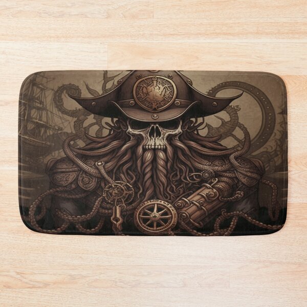 Item preview, Fantasy Steampunk Pirate Skull Art designed and sold by gullettm.