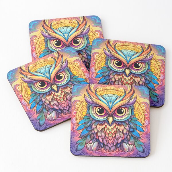 Item preview, Cute Owl Mandala 2  designed and sold by mark ashkenazi.