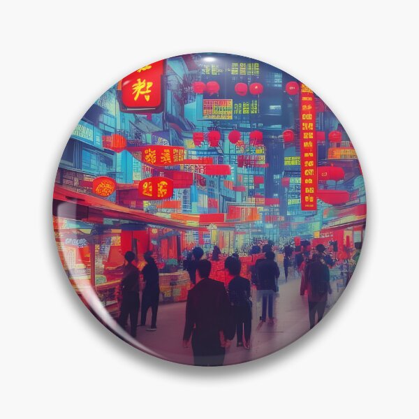 Item preview, Neon Dreams in China Town designed and sold by TjcoleArts.