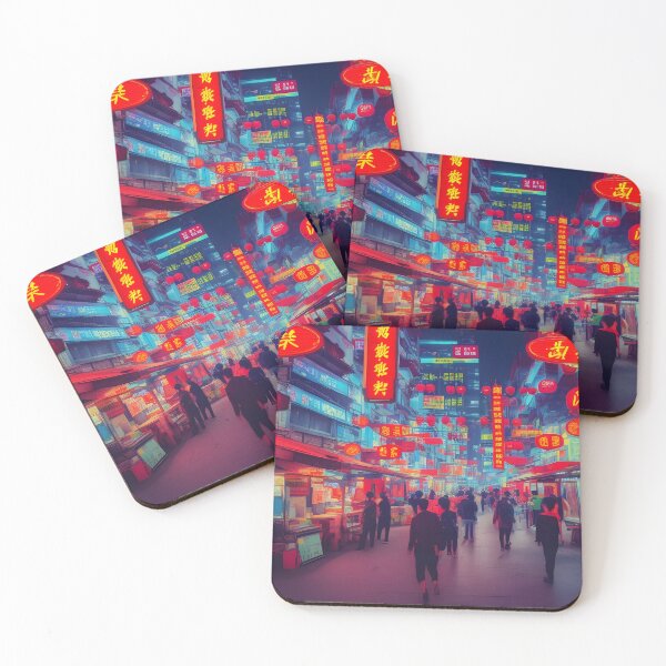 Item preview, Neon Dreams in China Town designed and sold by TjcoleArts.