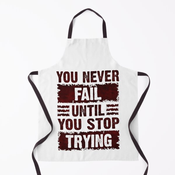 Item preview, You Never Fail Until You Stop Trying designed and sold by Quoterasi.
