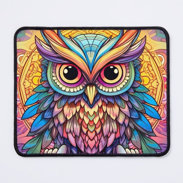 Item preview, Cute Owl Mandala 2 designed and sold by mark ashkenazi.