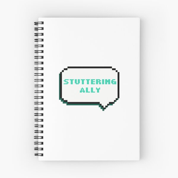 Item preview, Stuttering Ally (white speech bubble) designed and sold by NicoleSLP.