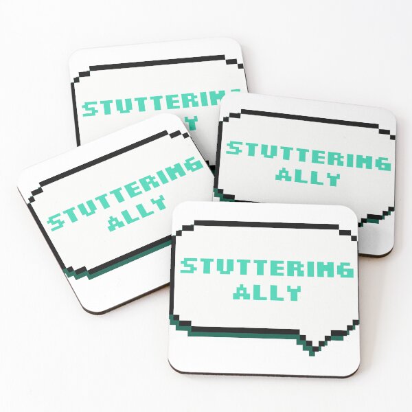 Item preview, Stuttering Ally (white speech bubble) designed and sold by NicoleSLP.