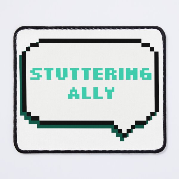 Item preview, Stuttering Ally (white speech bubble) designed and sold by NicoleSLP.