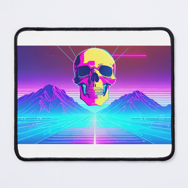 Item preview, synthwave skelly designed and sold by Hunter Newbold.