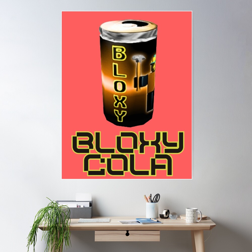 roblox bloxy cola Poster for Sale by BabyCatArtist