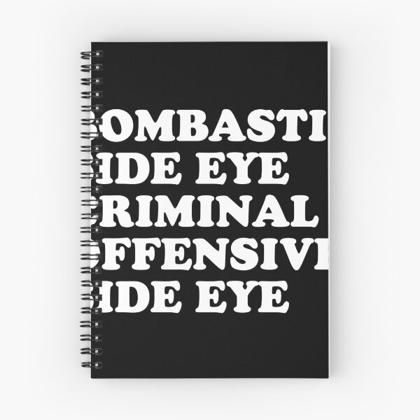 Item preview, bombastic side eye criminal offensive side eye funny tiktok quote designed and sold by Mindy Bubble.