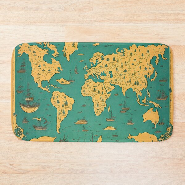 Item preview, vintage map designed and sold by Lunitacriss.