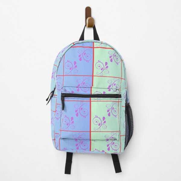Item preview, Floral grid art on gradient background  designed and sold by Giree07.