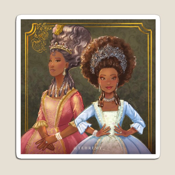 Aperçu de l'œuvre La reine Charlotte et la jeune reine Charlotte créée et vendue par TehRemy.