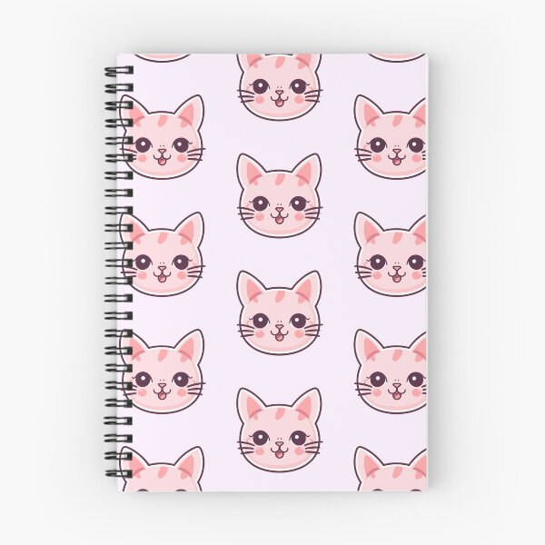 Item preview, Pink kawaii cat sticker designed and sold by HandCraftedArt.