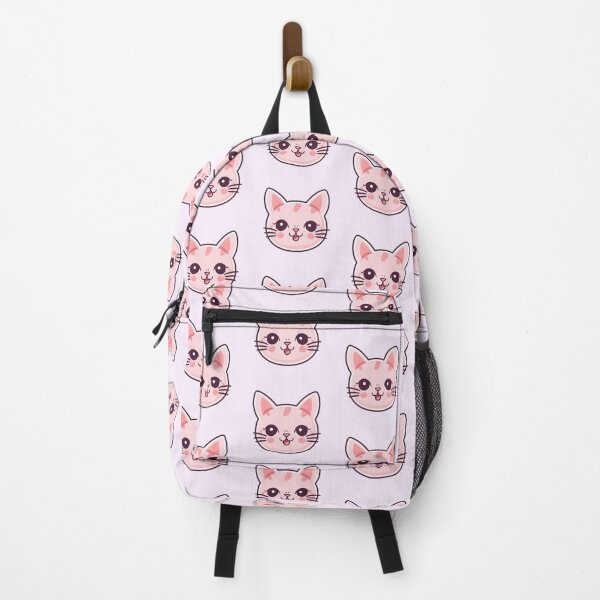 Item preview, Pink kawaii cat sticker designed and sold by HandCraftedArt.