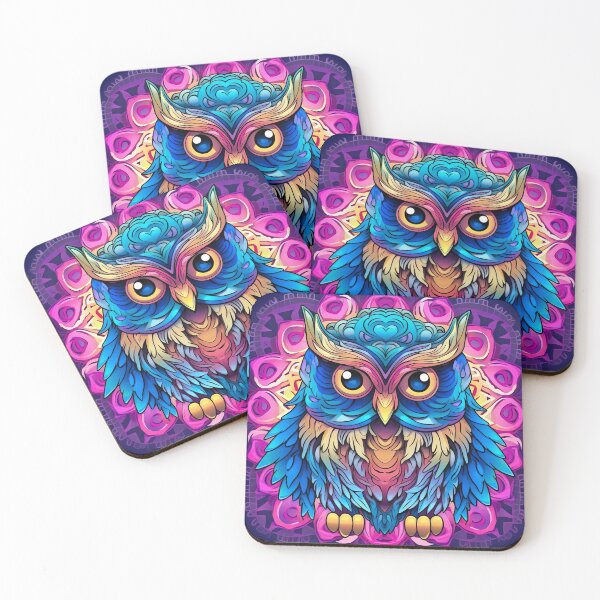 Item preview, Cute Owl Mandala 3 designed and sold by mark ashkenazi.