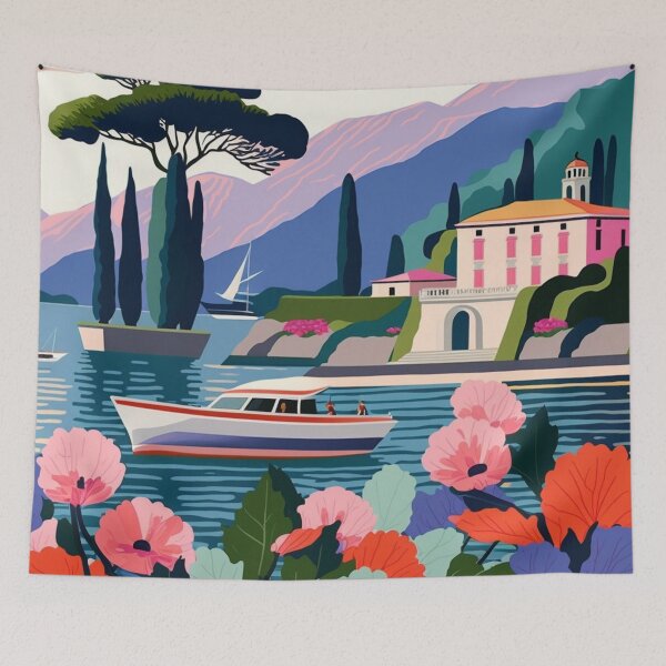 Item preview, Lake Como II designed and sold by RoseAesthetic.