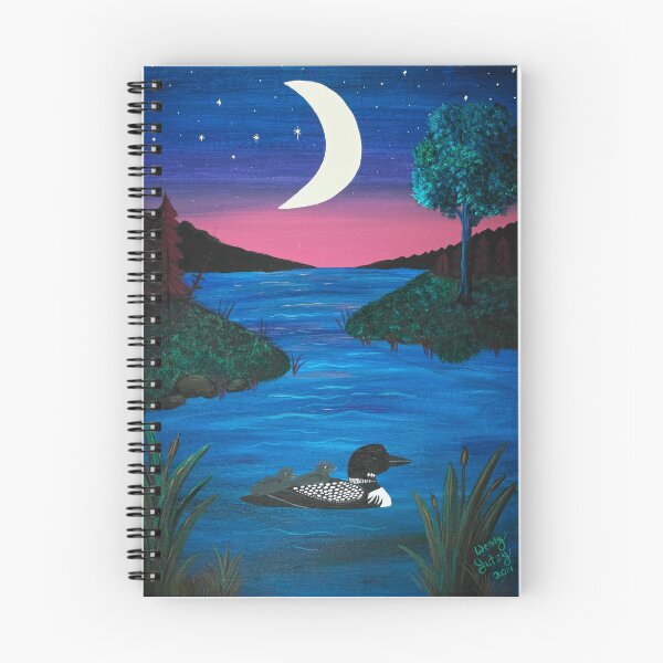Item preview, Loons at Twilight designed and sold by Wendy Yutzy.