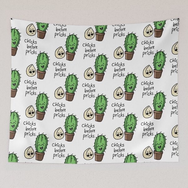 Item preview, Chicks before pricks!  designed and sold by RubyHood.