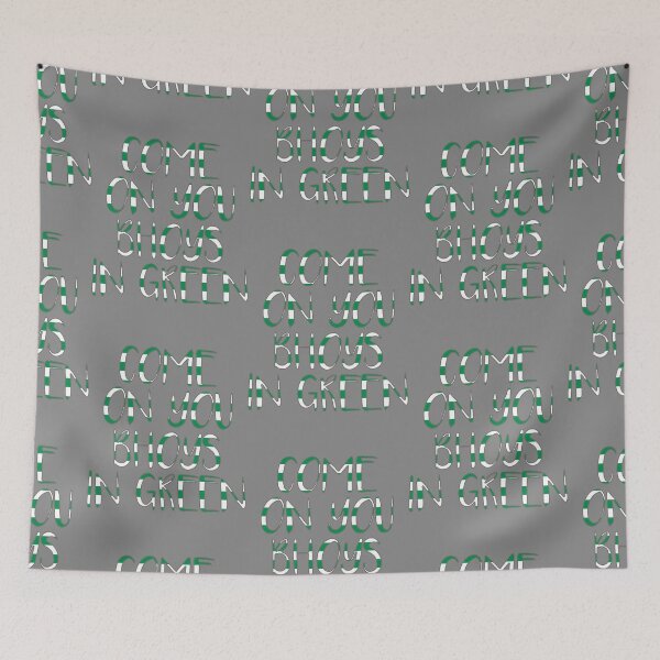 Item preview, Glasgow Celtic Football Club Green and White Text Design   designed and sold by bongdungkhoc20.