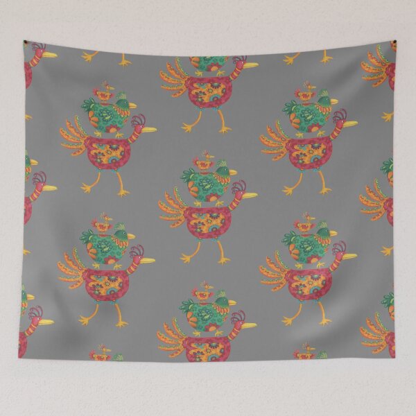Item preview, Flower Power Bird Brigade Long  designed and sold by bongdungkhoc20.