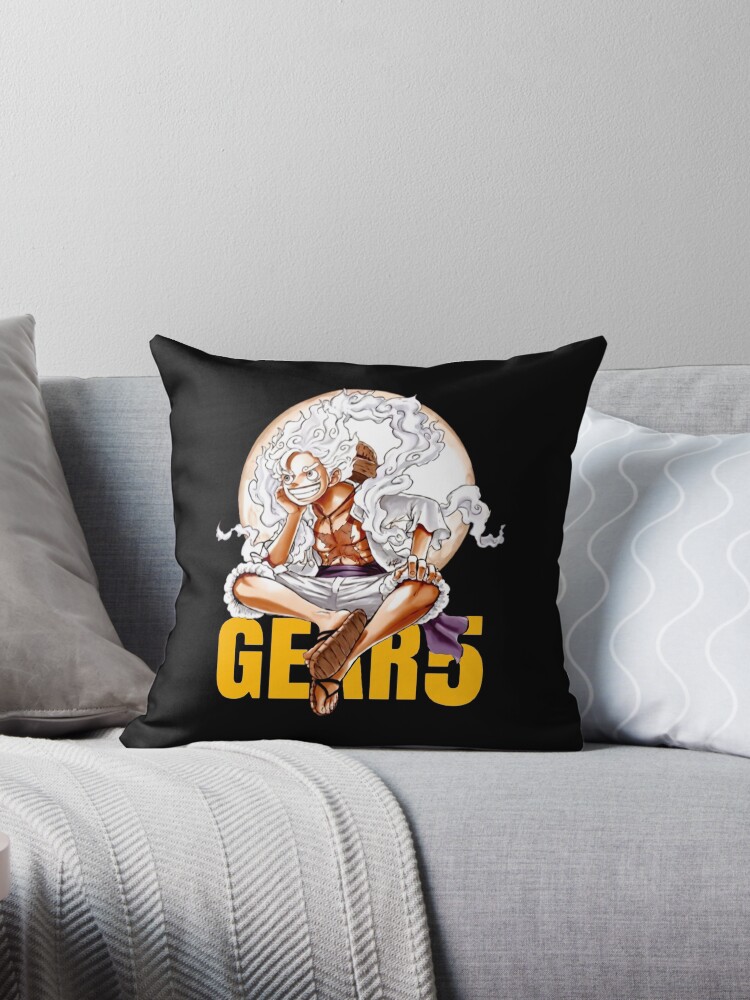 Luffy Gear Fifth: Hito Hito no Mi, Model: Nika | Throw Pillow