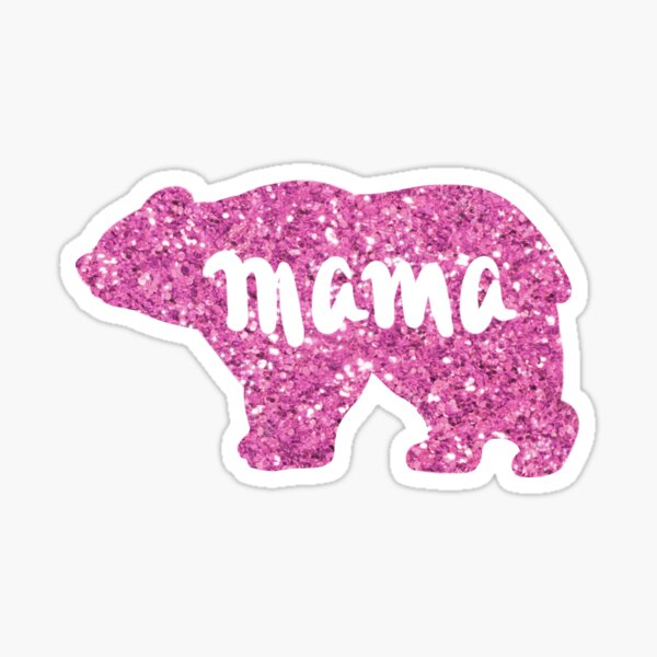 Mama Bear and Cubs Sticker for Sale by Erin0987