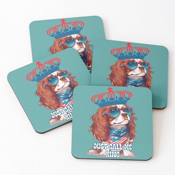 Item preview, Just Call Me King Funny Patriotic King Charles Spaniel Dog Humor designed and sold by JoyOfHopeStore.