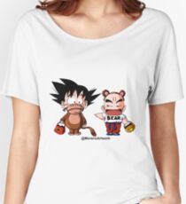Kid Goku & Krillin Halloween Women's Relaxed Fit T-Shirt