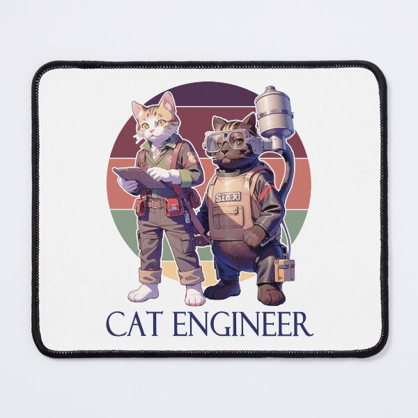 Item preview, Cat miaw,cat miaw love,Cat Engineer designed and sold by Lychee Design.