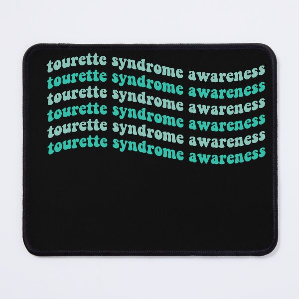 Item preview, Groovy Tourette Syndrome Awareness Warrior Teal Support Family designed and sold by JasonAOrra.