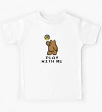 8-Bit Bear - Play with Me Kids Tee