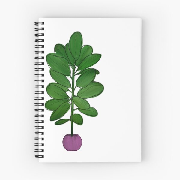 Item preview, Fiddle Leaf Fig Tree houseplant abstract simple design drawing  designed and sold by creatdbycaitlyn.