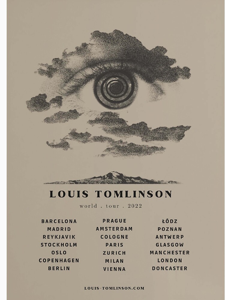 Louis Tomlinson World Tour 2022 Concert Sweatshirt, Louis