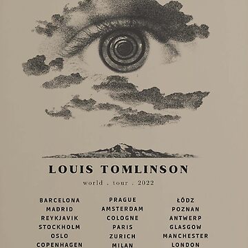 Louis Tomlinson World Tour 2022 poster , Louis Tomlinson poster sold by  Printerval | SKU {product_id} | Printerval