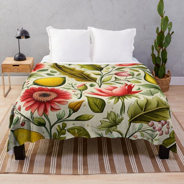 Item preview, Bohemian Garden floral pattern designed and sold by Glimmersmith.