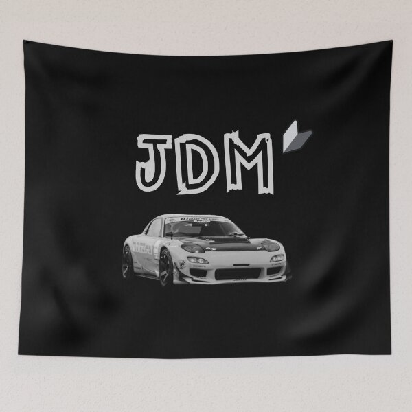 Item preview, Mazda RX7 Black and White JDM Design designed and sold by Trevor1984.