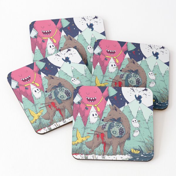Item preview, Coyote & Giant Monster designed and sold by breathlessmouse.