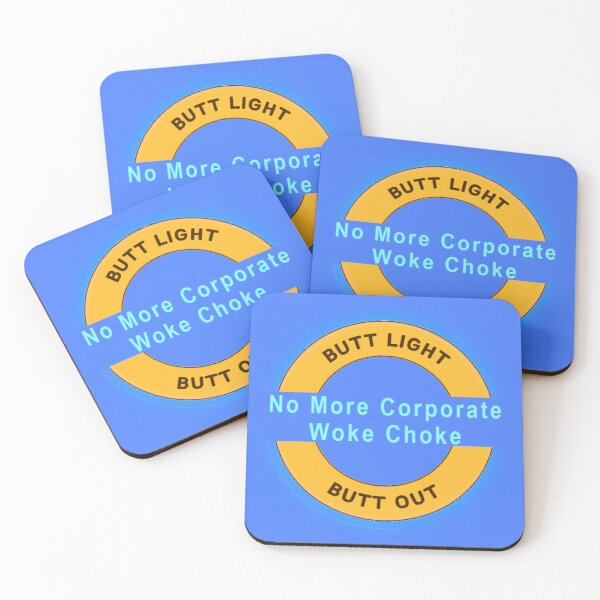 Item preview, Butt Light, Butt Out: No More Corporate Woke Choke designed and sold by Sanctum Icons.